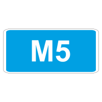 Дорожный знак 6.14.1 Номер маршрута